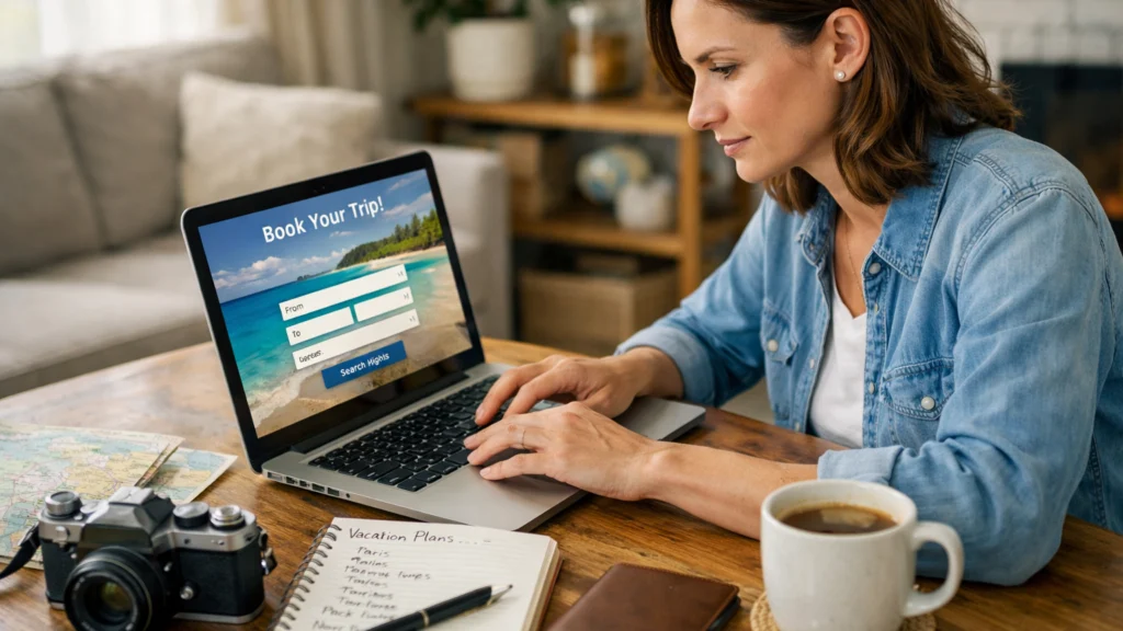 Stres prilikom online rezervacije putovanja