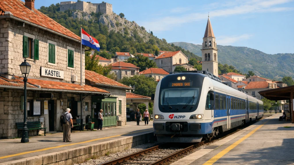Dolazak vlaka u manji hrvatski grad i utjecaj na lokalni turizam