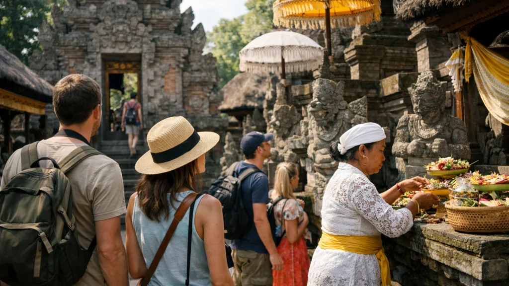 Turisti u obilasku kulturne baštine i lokalnih znamenitosti