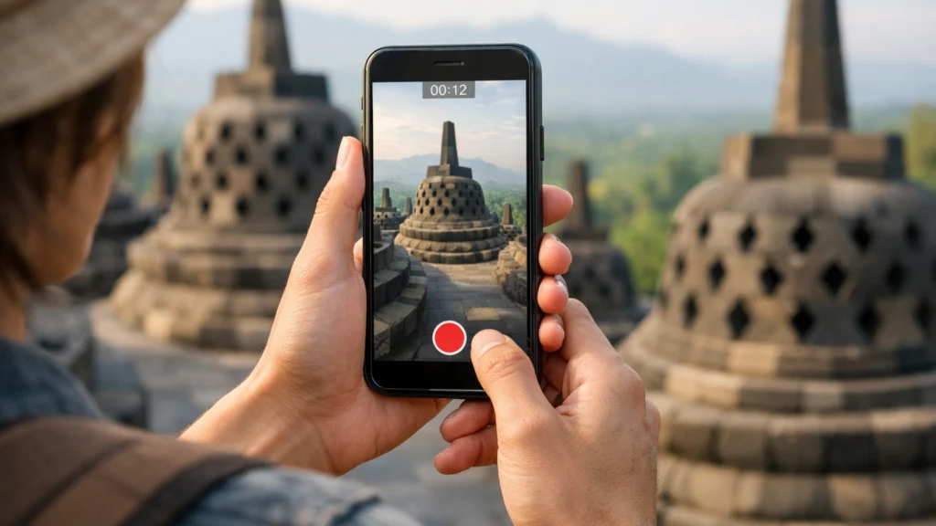 Snimanje kratkog video sadržaja na kulturnoj lokaciji