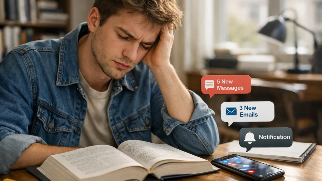 Pad održive pažnje kod mladih zbog čestih digitalnih ometanja