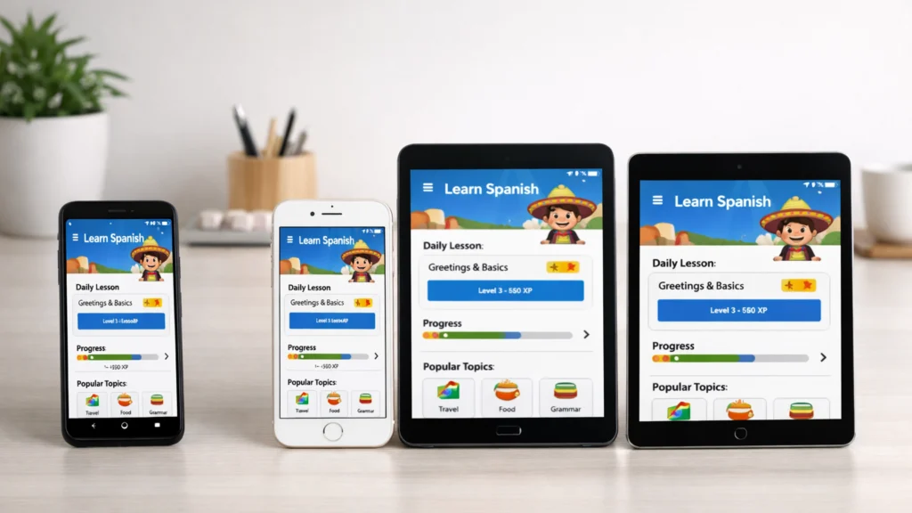 Edukativna aplikacija dostupna na različitim mobilnim platformama
