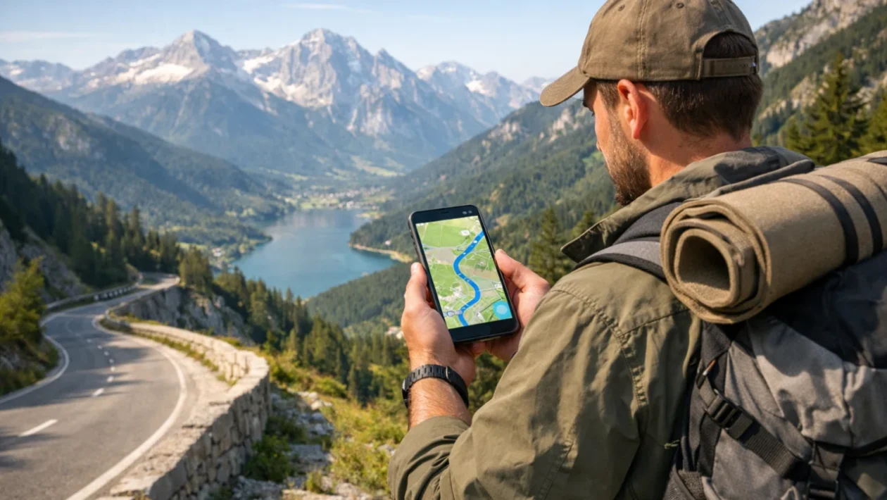 Korištenje offline navigacije na pametnom telefonu tijekom putovanja u inozemstvu