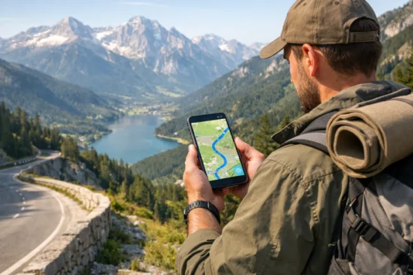 Korištenje offline navigacije na pametnom telefonu tijekom putovanja u inozemstvu