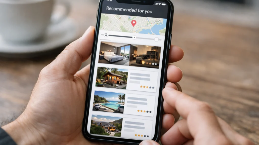 Personalizirane preporuke smještaja u aplikacijama 2024.