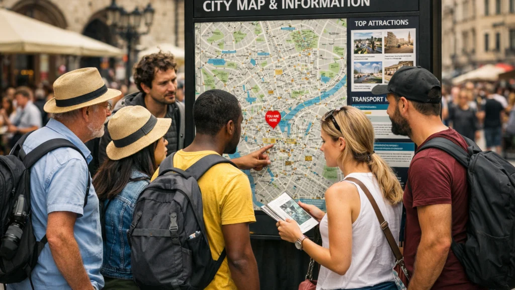 Putnici planiraju besplatne turističke aktivnosti u gradu