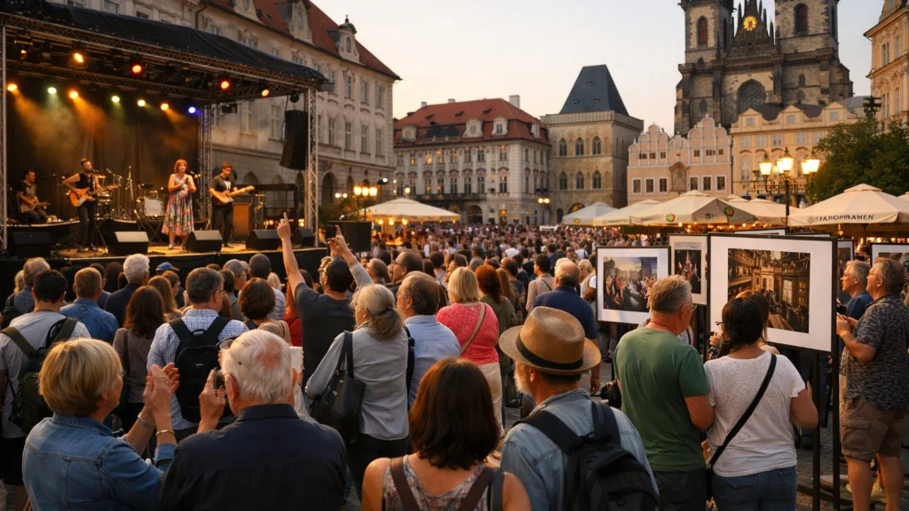 Besplatni kulturni događaj u europskom gradu