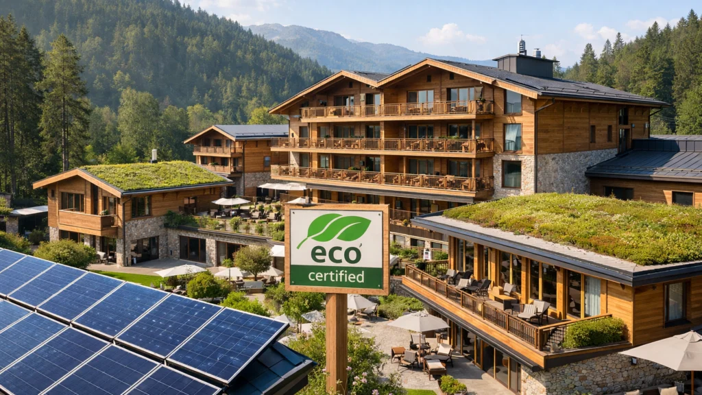 Ekološki certificirani hotel s održivim rješenjima i prirodnim okruženjem