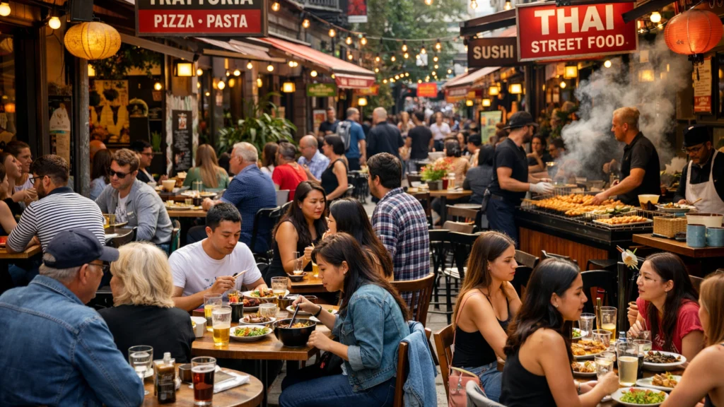 Rast gastronomskog turizma prikazan kroz popularne svjetske destinacije