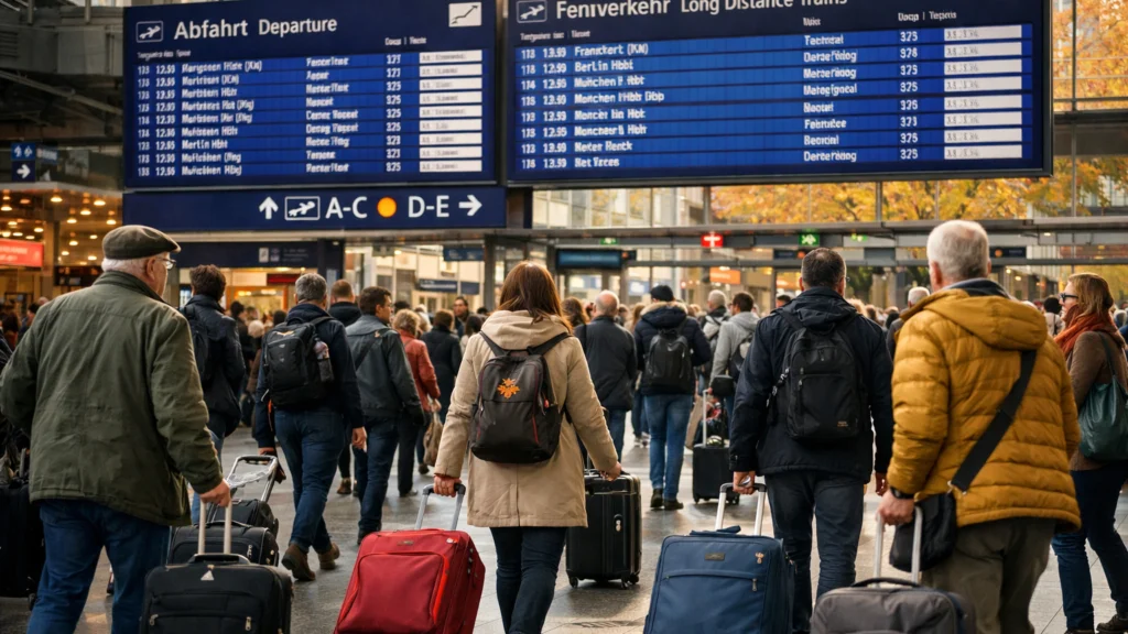 Porast jesenskih putovanja u Europi prikazan kroz prometno čvorište