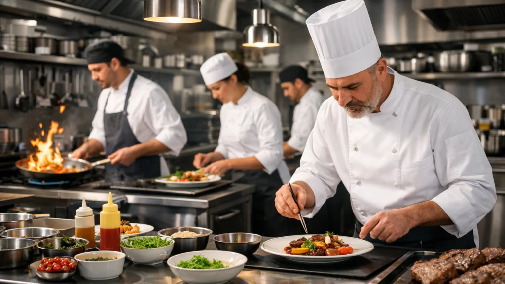 Rast gastronomskog turizma prikazan kroz profesionalnu restoransku kuhinju