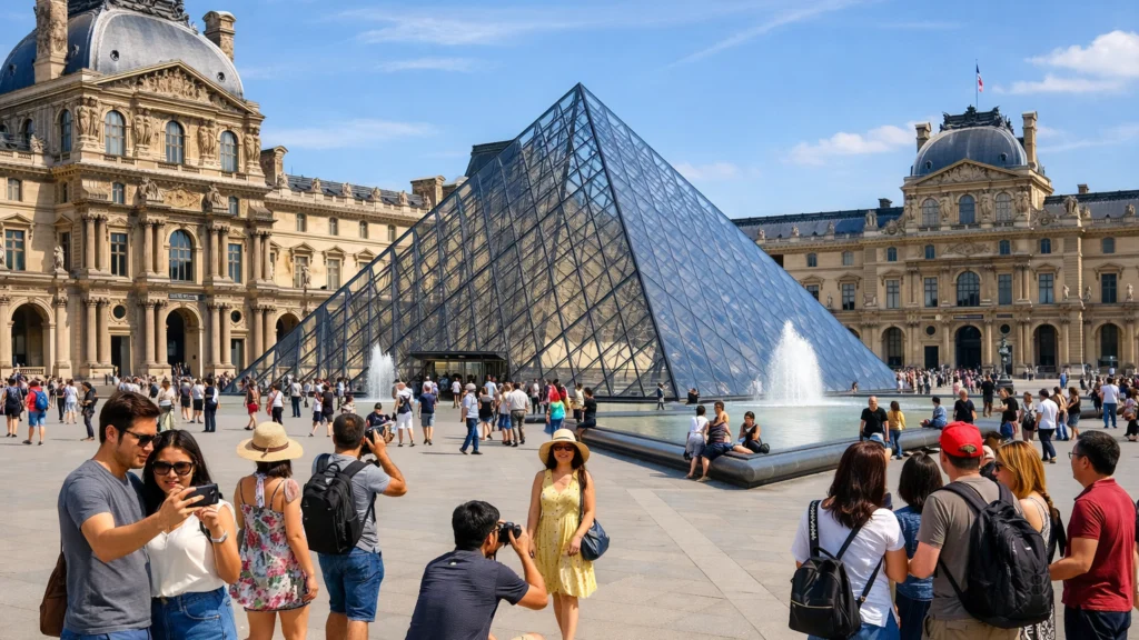 Louvre u Parizu kao najposjećeniji muzej na svijetu