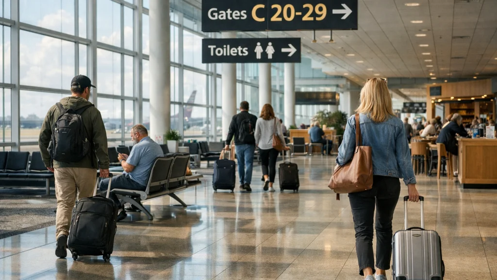 Mirnija zračna luka tijekom jesenskih putovanja