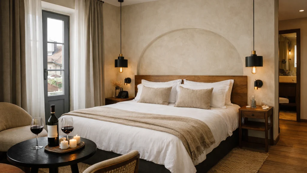 Dizajnerska hotelska soba prilagođena mladim parovima