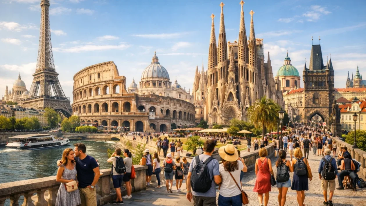 Najbolje europske destinacije za vikend putovanja – popularni europski gradovi