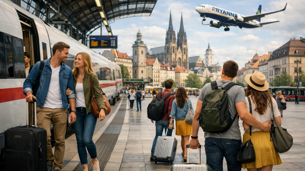 Rast vikend putovanja u Europi potaknut avioprijevoznicima i željeznicom