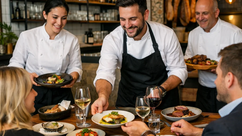 Degustacijski meni i gastronomsko iskustvo u španjolskom restoranu