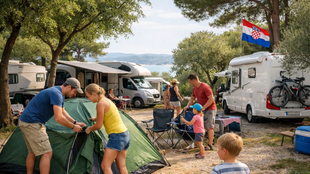 Kampiranje u Hrvatskoj kao povoljan oblik odmora