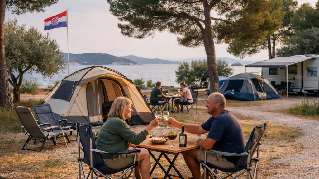 Kamp u Hrvatskoj u predsezoni s manje gužve