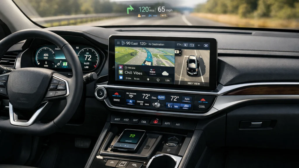 Moderna tehnologija u automobilu za udobna duga putovanja