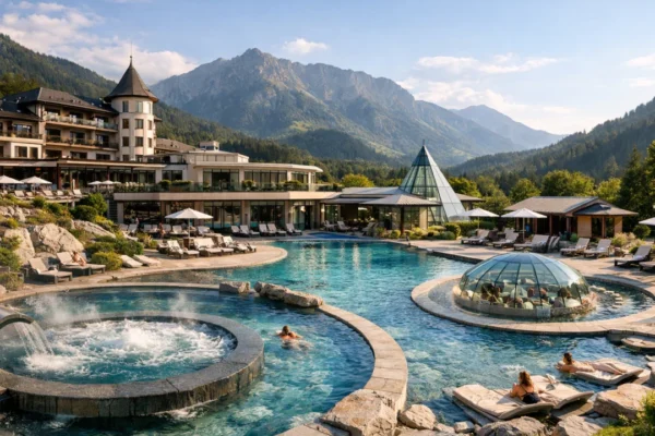 Luksuzni spa i wellness centar u Europi okružen prirodom