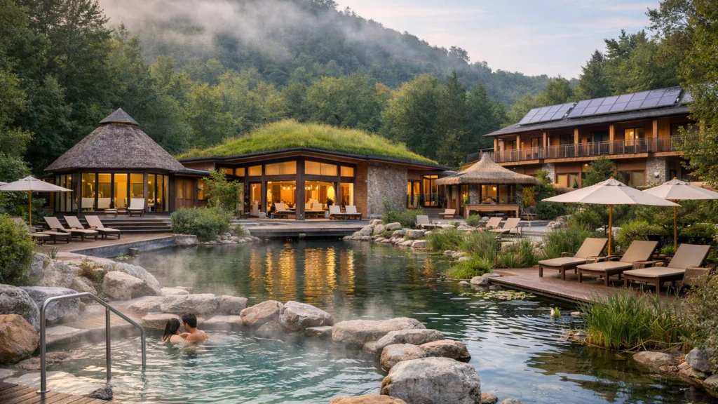 Održivi spa resort u Europi s prirodnim resursima