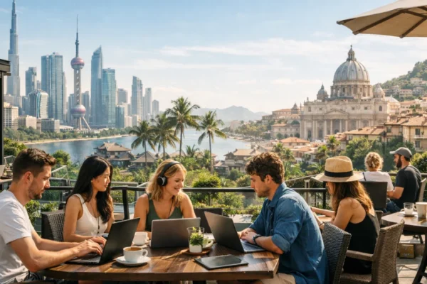 Najpopularnije destinacije za digitalne nomade 2026. – rad na daljinu u globalnim gradovima