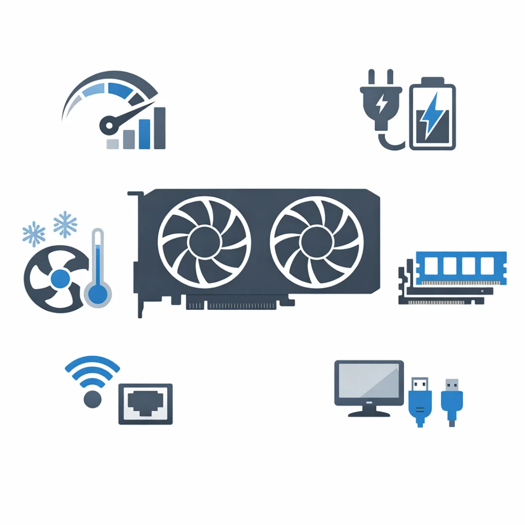 NVIDIA GeForce RTX 5080 – infografika specifikacija