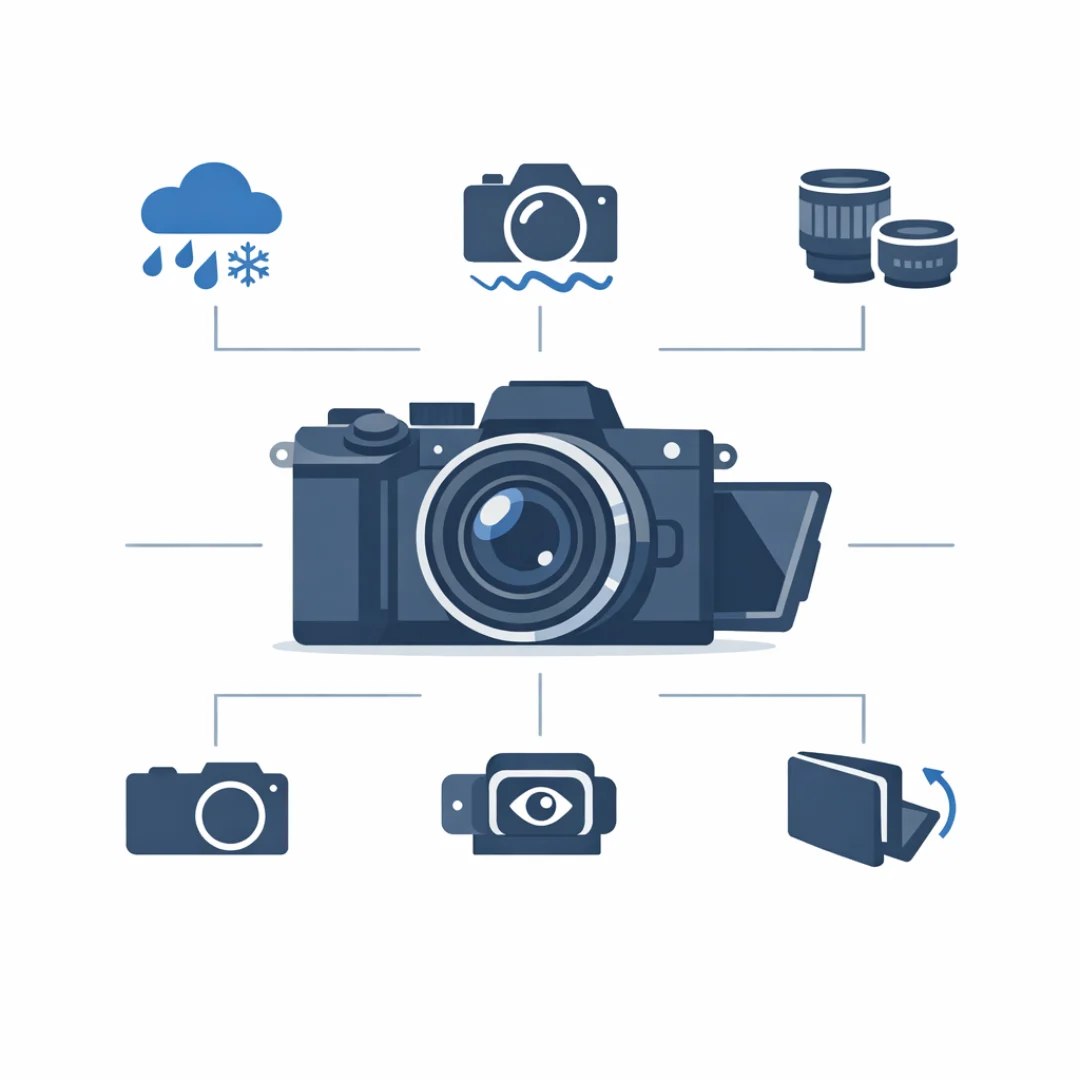 OM System OM-5 – infografika specifikacija