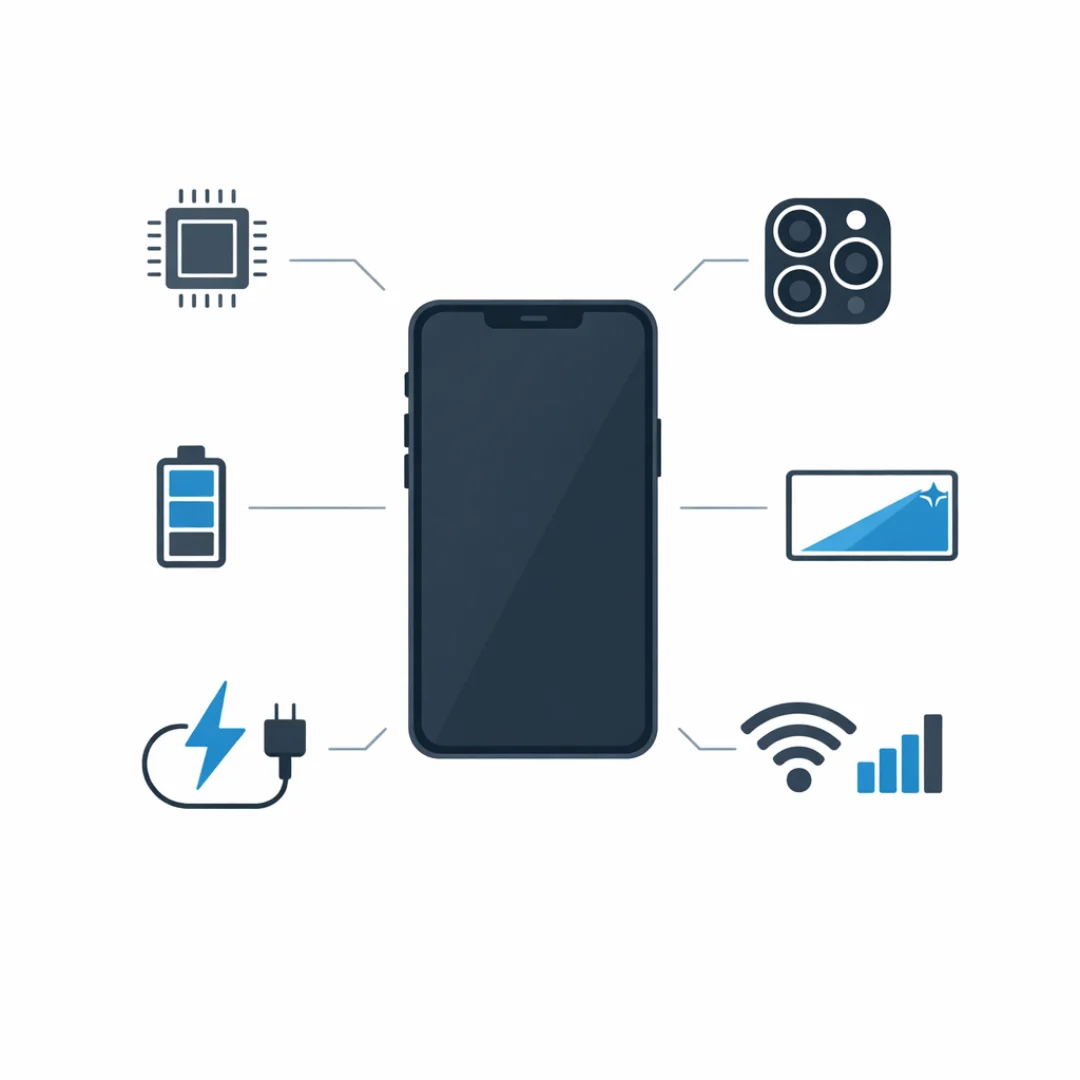 OnePlus 13 – infografika specifikacija