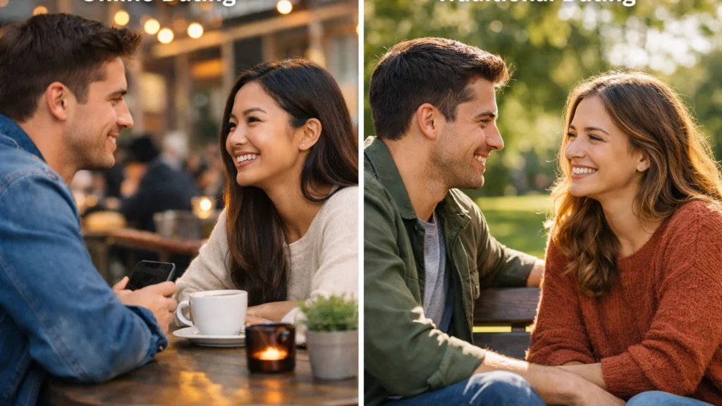 Usporedba online datinga i tradicionalnih načina upoznavanja