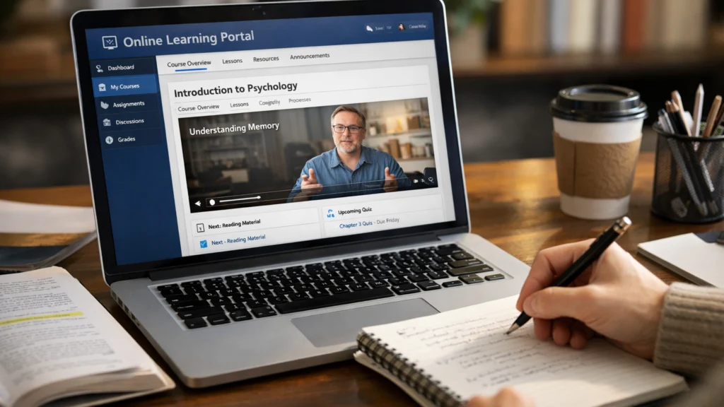 Online platforma za učenje i upravljanje edukacijskim sadržajem