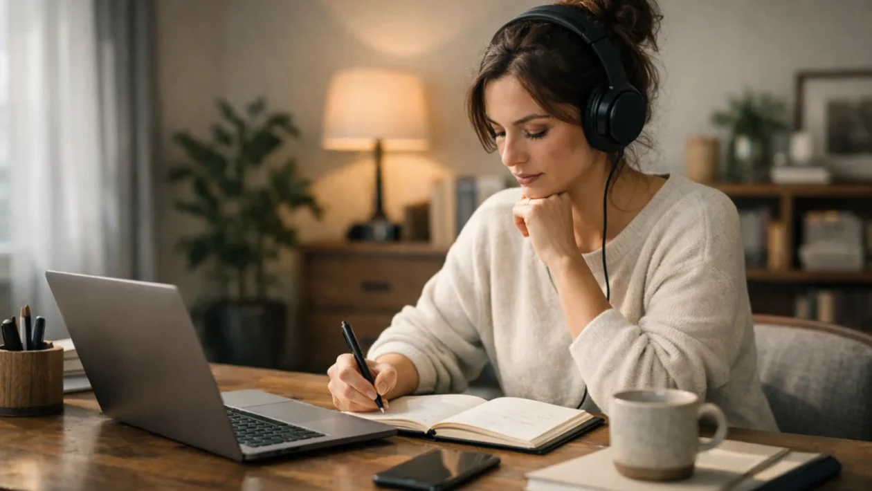 Pasivno slušanje glazbe tijekom rada i poboljšanje koncentracije u mirnom radnom okruženju