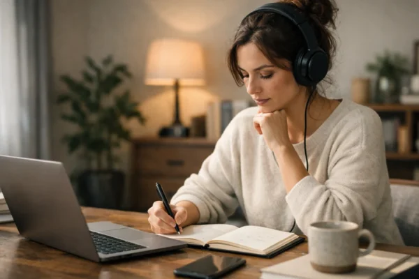 Pasivno slušanje glazbe tijekom rada i poboljšanje koncentracije u mirnom radnom okruženju