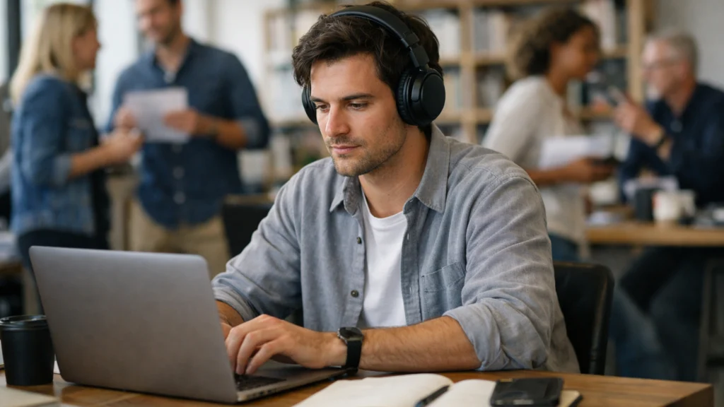 Smanjenje utjecaja pozadinske buke uz pasivno slušanje glazbe