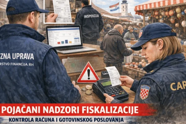 Pojačani nadzori fiskalizacije diljem Hrvatske tijekom uskrsnih blagdana