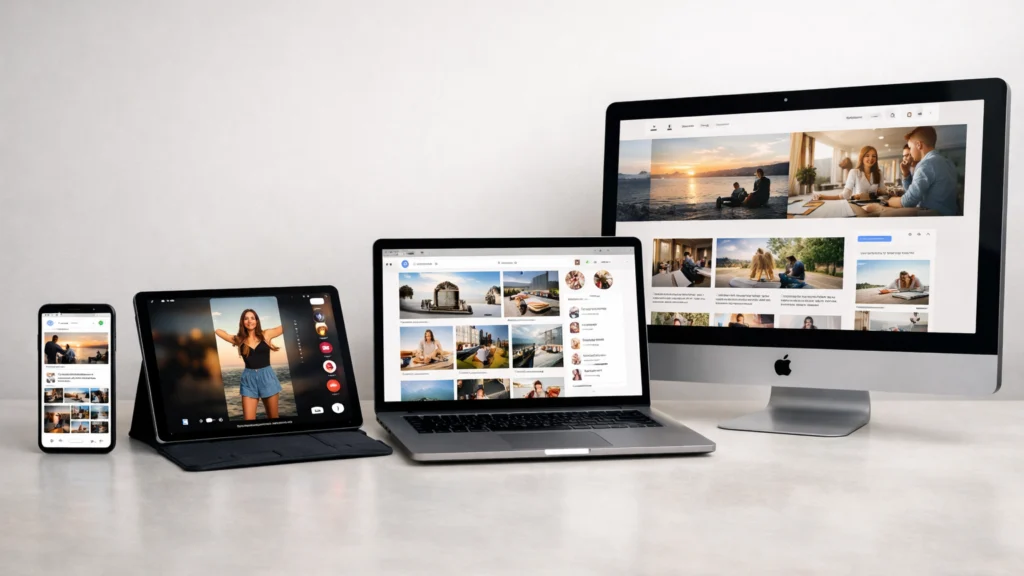 Usporedba digitalne privlačnosti različitih online platformi