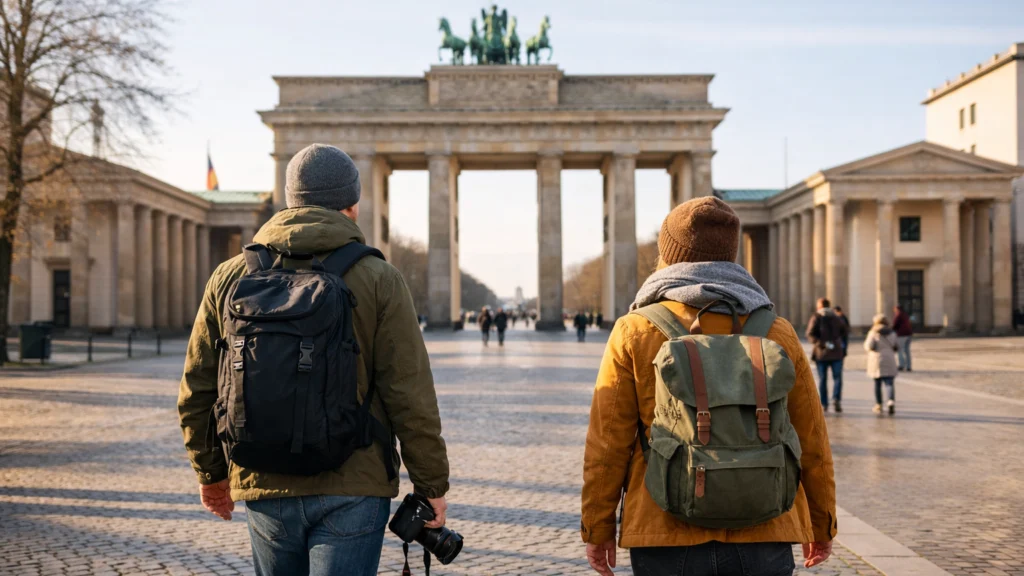 Putnici razgledavaju grad izvan glavne turističke sezone bez gužvi