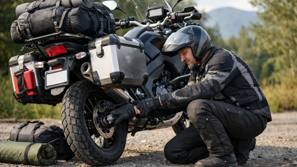 Priprema motocikla za dugo putovanje i touring vožnju