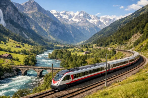Putovanje vlakom kroz najljepše europske krajolike, panoramska željeznička ruta