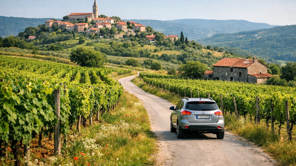 Vinske ceste Istre kao popularna ruta za road trip