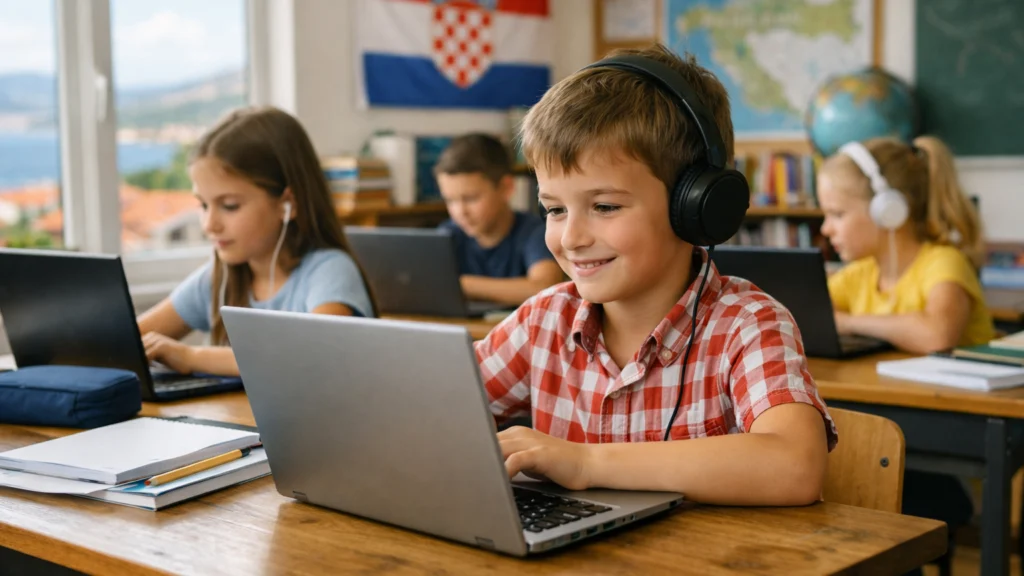 Djeca koriste internet za učenje i razvoj digitalnih vještina