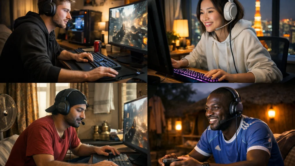 Stalna dostupnost i globalna povezanost online gaming zajednica