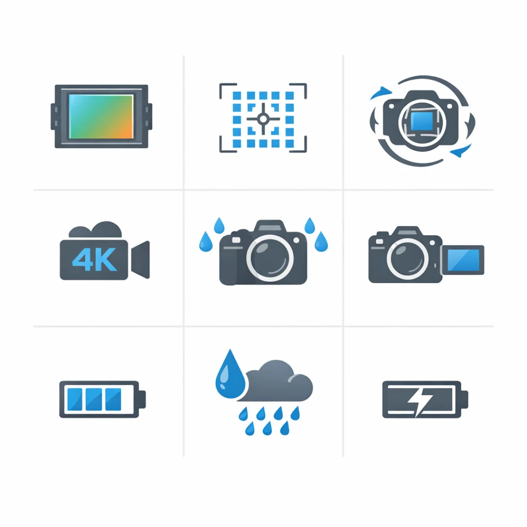 Sony Alpha A6700 – infografika specifikacija