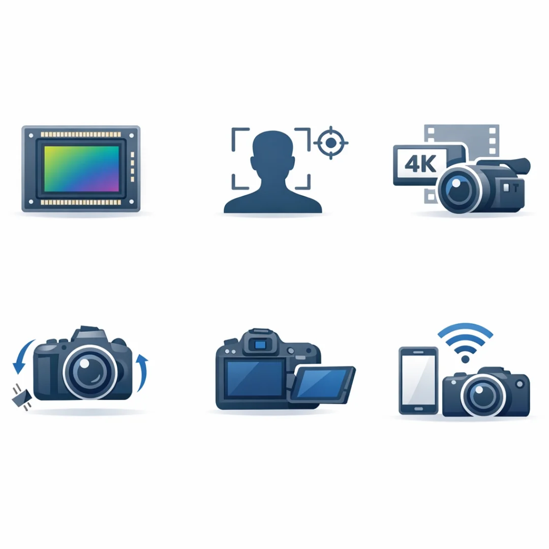 Sony Alpha A7 IV – infografika specifikacija