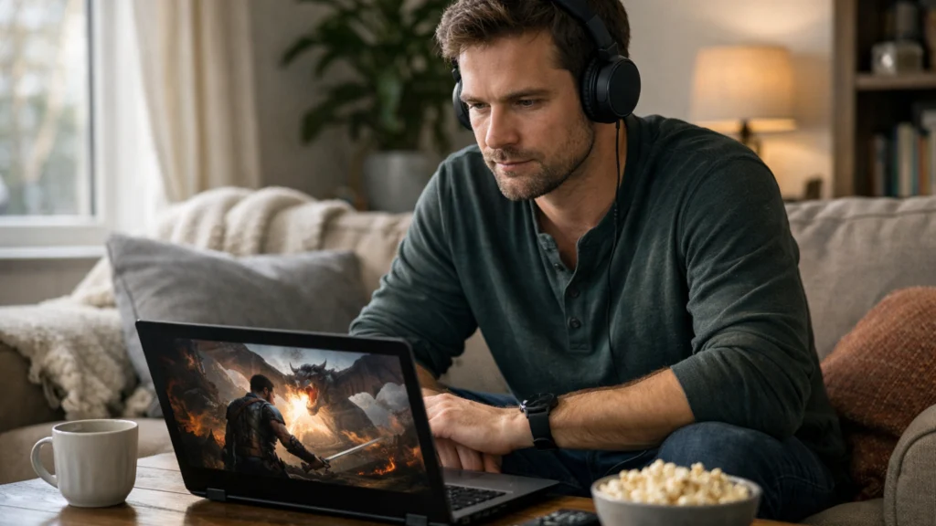 Individualno gledanje streaming sadržaja kod kuće