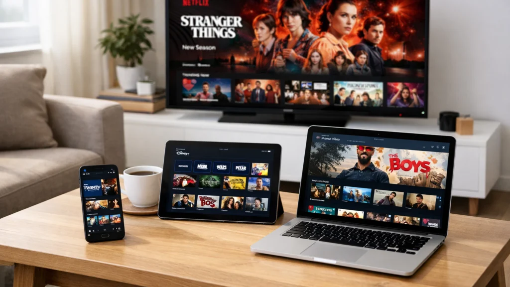 Streaming sadržaj dostupan na više uređaja u kućnom okruženju