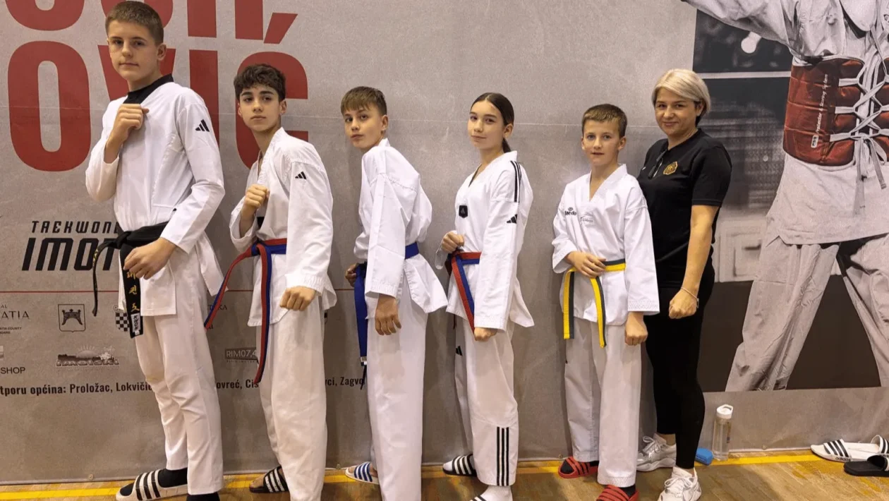 Članovi Taekwondo kluba Ultima na turniru „Josip Jović“ u Imotskom