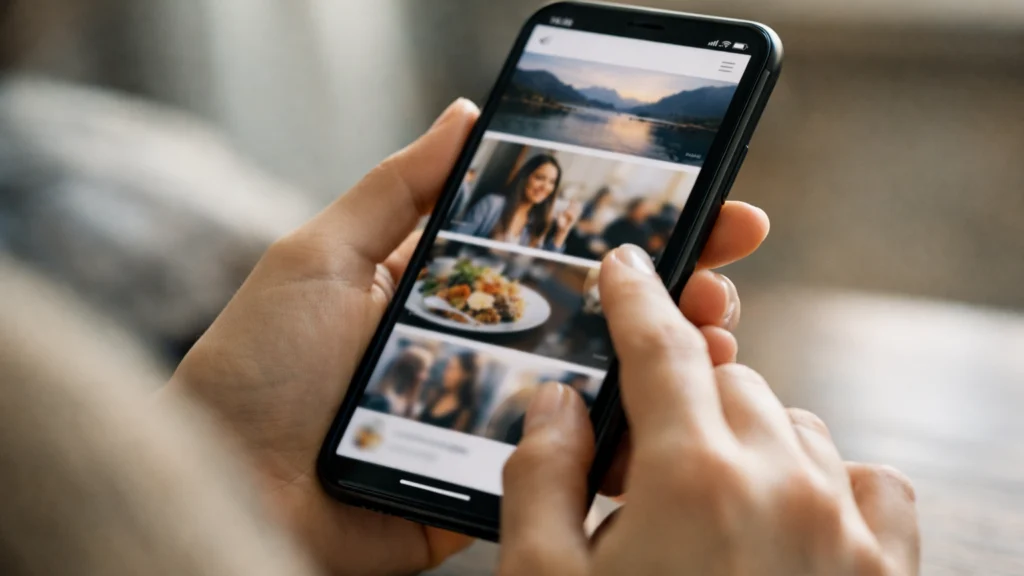 Personalizirani TikTok feed prilagođen interesima mladih korisnika