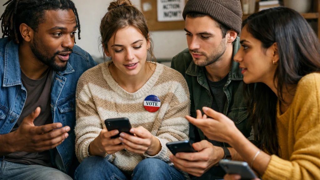 Rasprava mladih o političkim temama potaknuta sadržajem s TikToka